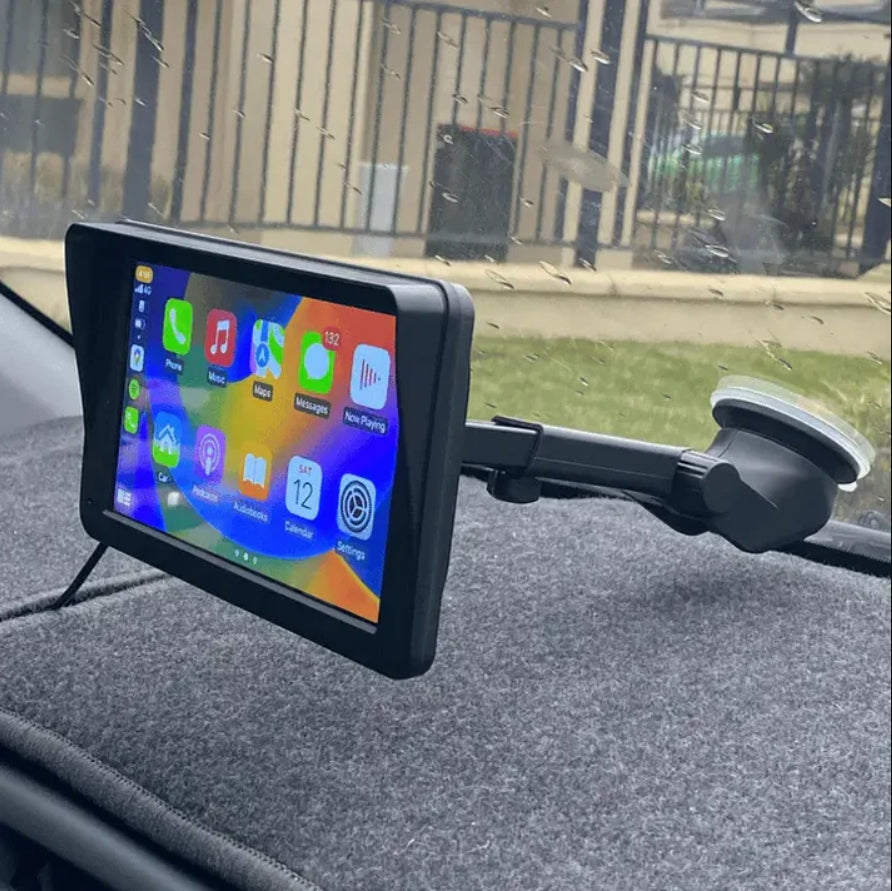 7" Touchscreen Car Display with Free Rear View Camera(2024 Edition)