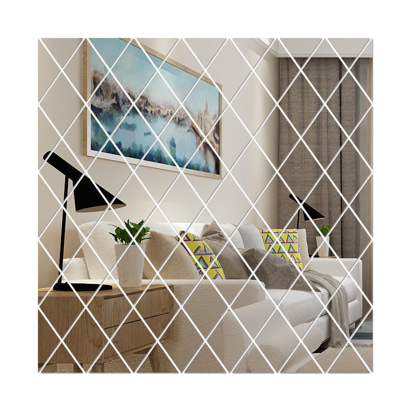 Polished diamond 3D mirror