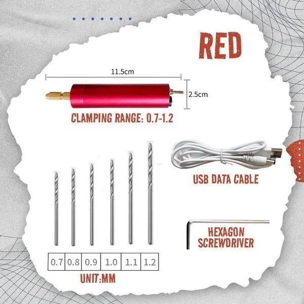 🔥Hot Sale-45 OFF🔥 Handy Drilling Electric Tool (6 drill bits)✨