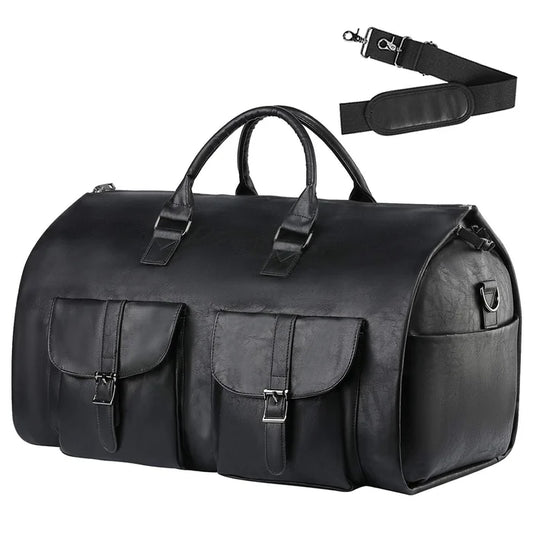 🧳 THE CONVERTIBLE DUFFLE GARMENT LUGGAGE(With wheels)