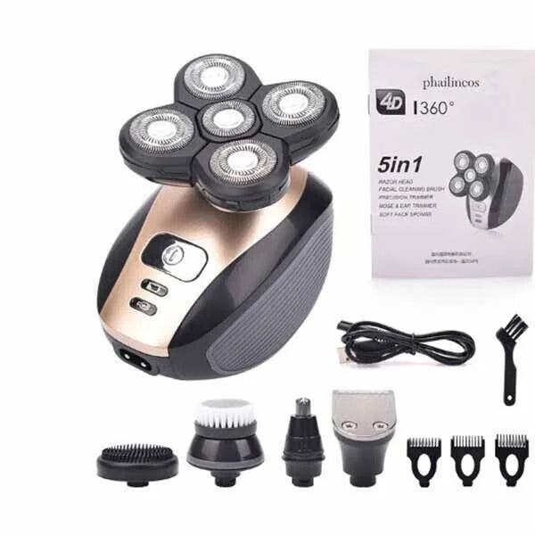 Men's 5 In 1 5D Electric Rotary Shaver🔥HOT SALE🔥