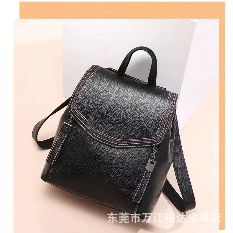 Genuine Leather Versatile Fashion Crossbody Shoulder Bag for Women