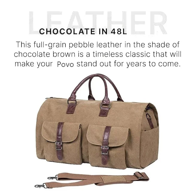 🧳 THE CONVERTIBLE DUFFLE GARMENT LUGGAGE