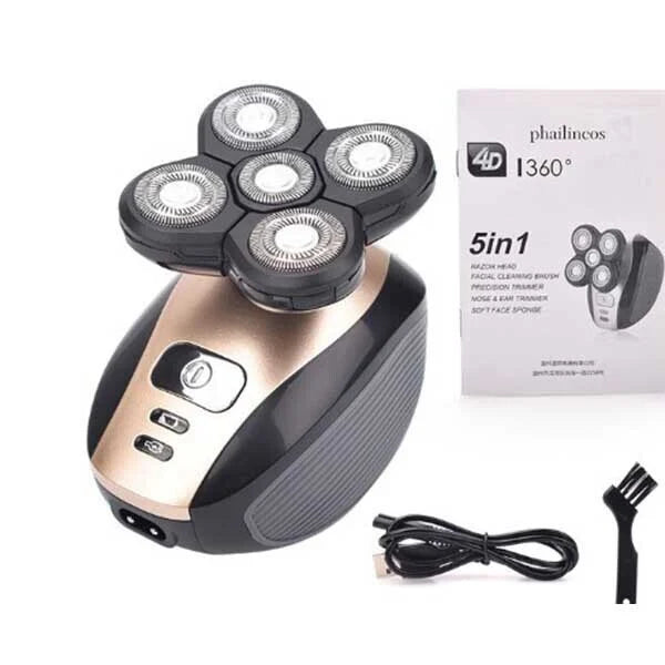 Men's 5 In 1 5D Electric Rotary Shaver🔥HOT SALE🔥
