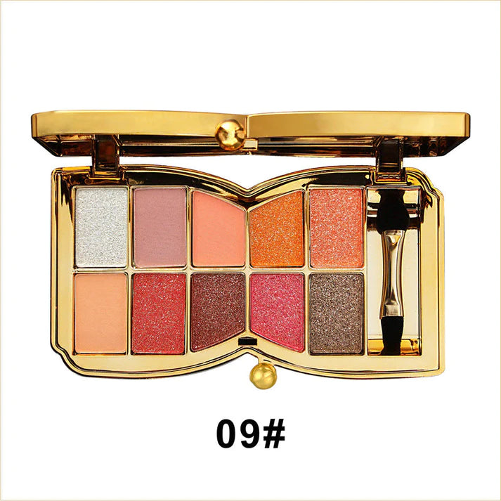 10 Color Glitter Eyeshadow Palette 🌺Buy more save more.