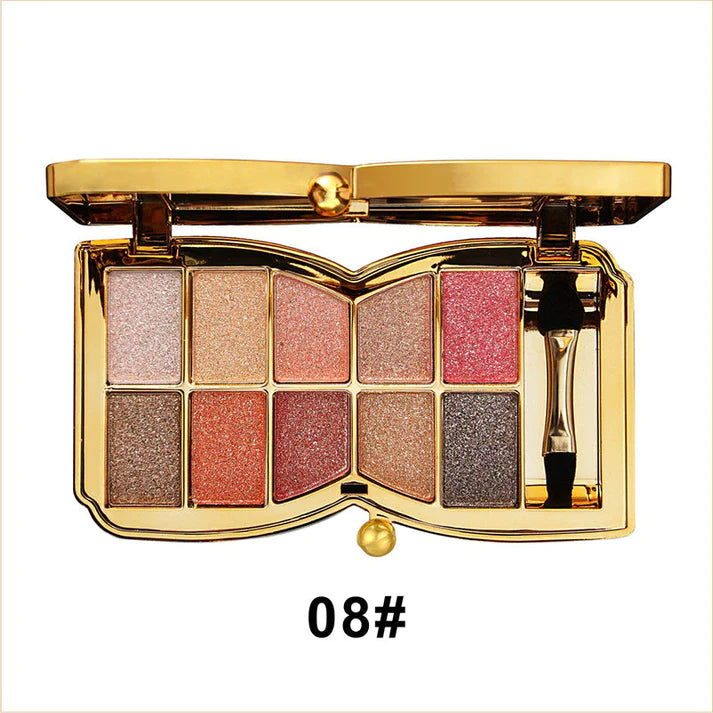10 Color Glitter Eyeshadow Palette 🌺Buy more save more.