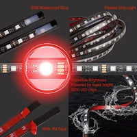 đ„49% OFFđ„ 2023 Car Chassis Flexible RGB Waterproof LED Strip Lights (4PCS)