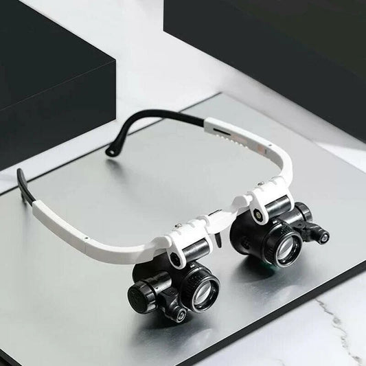 LED Glasses Magnifier 8x 15x 23x(🔥Hot sale 🔥48% OFF)