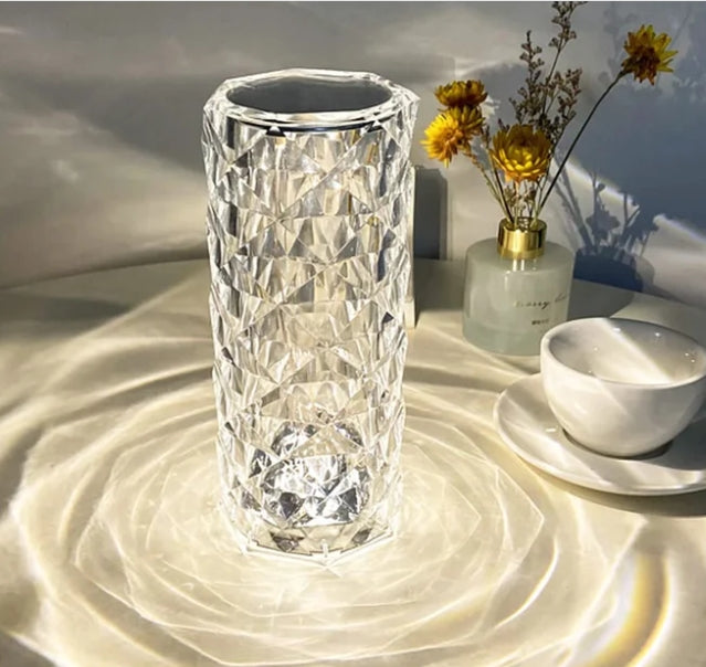 Rechargeable Crystal Table Lamp with Touch Control ( 13 reviews )
