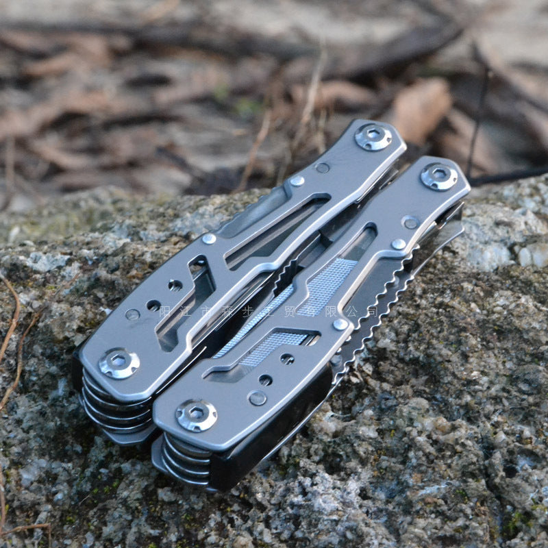 Outdoor Multi Tools Knife Plier Stainless Steel Portable Folding Pocket Pliers Home Emergency Repair Tool - Outdoor Tools - Ali