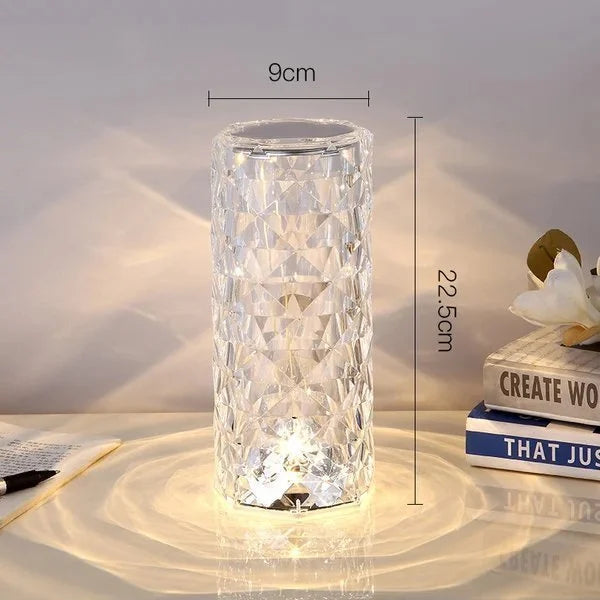 🌈 Touching Control Rose Lamp Speaker✨