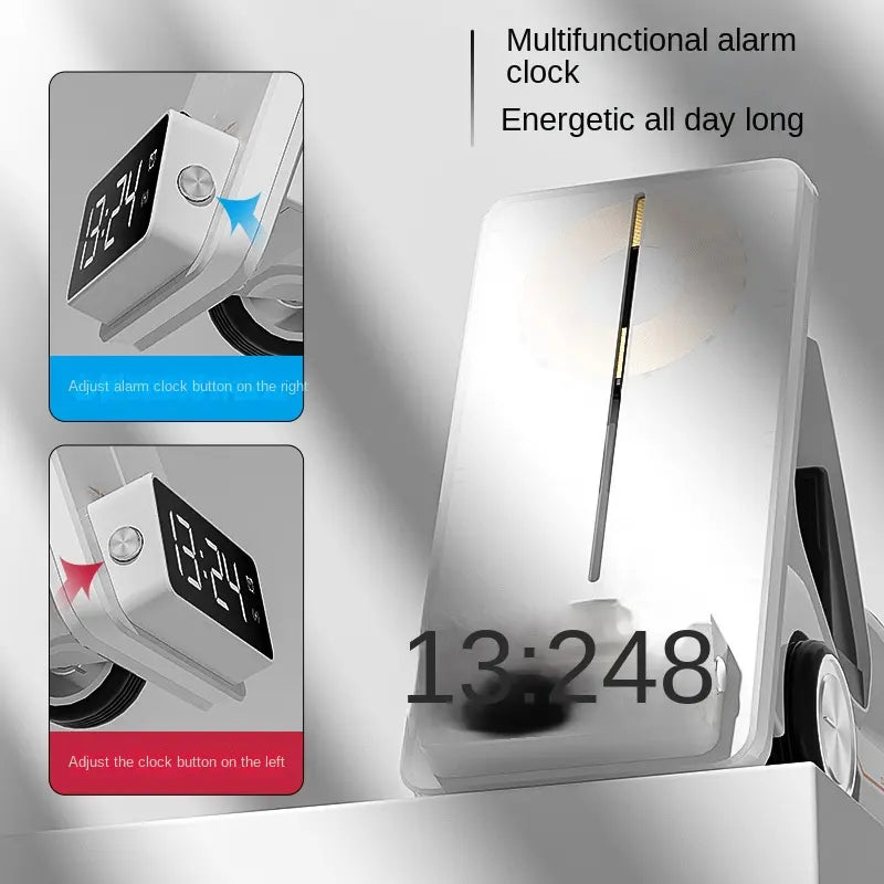 Universal multifunction qi 3in magnetic 1 wireless induction charger