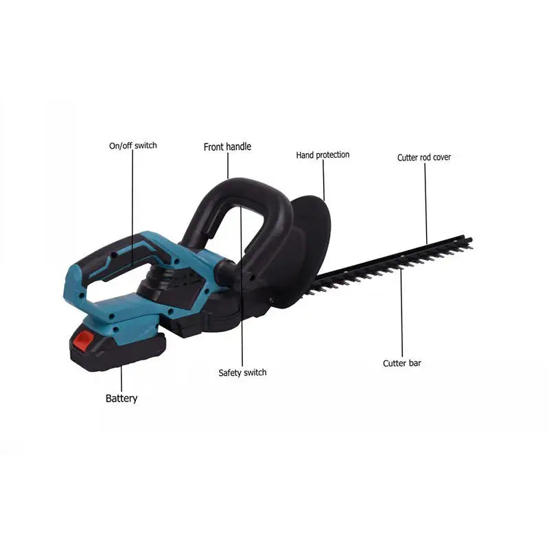 Rechargeable Hedge Trimmer For Garden