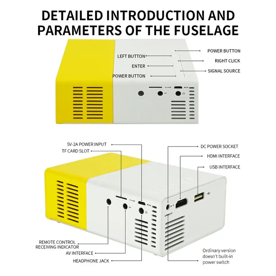 "Unlock a World of Entertainment with Our MINI Projector!"