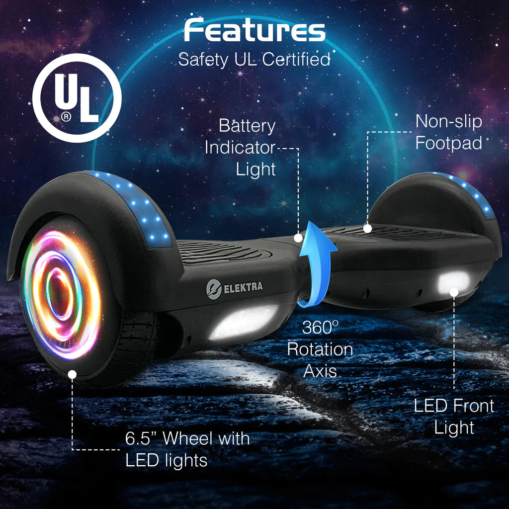 Elektra Hoverboard The world's safest Hoverboard. 100% Guaranteed.