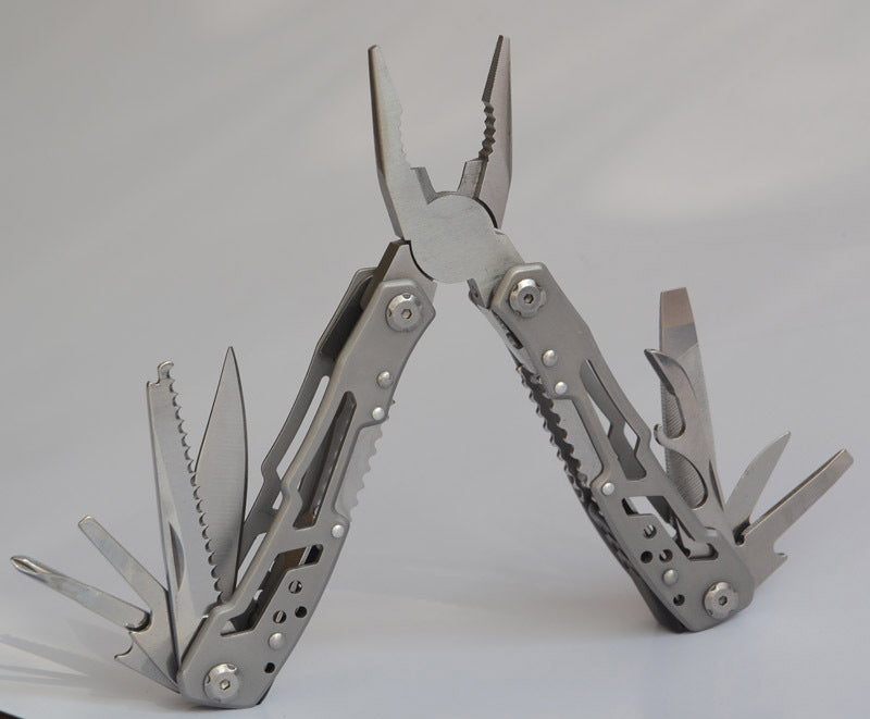 Outdoor Multi Tools Knife Plier Stainless Steel Portable Folding Pocket Pliers Home Emergency Repair Tool - Outdoor Tools - Ali