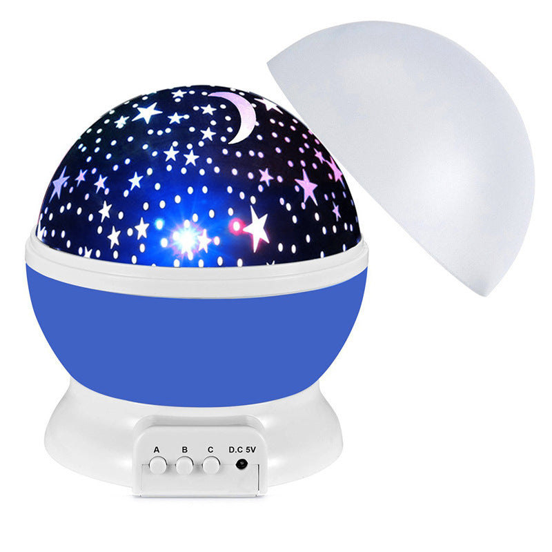 Creative Gift starry sky Night Lamp 360 Degree Rotation Small Star Night Light