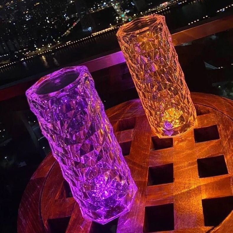 Rechargeable Crystal Table Lamp with Touch Control ( 13 reviews )