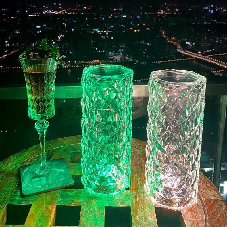 Rechargeable Crystal Table Lamp with Touch Control ( 13 reviews )