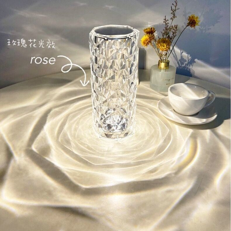 Rechargeable Crystal Table Lamp with Touch Control ( 13 reviews )