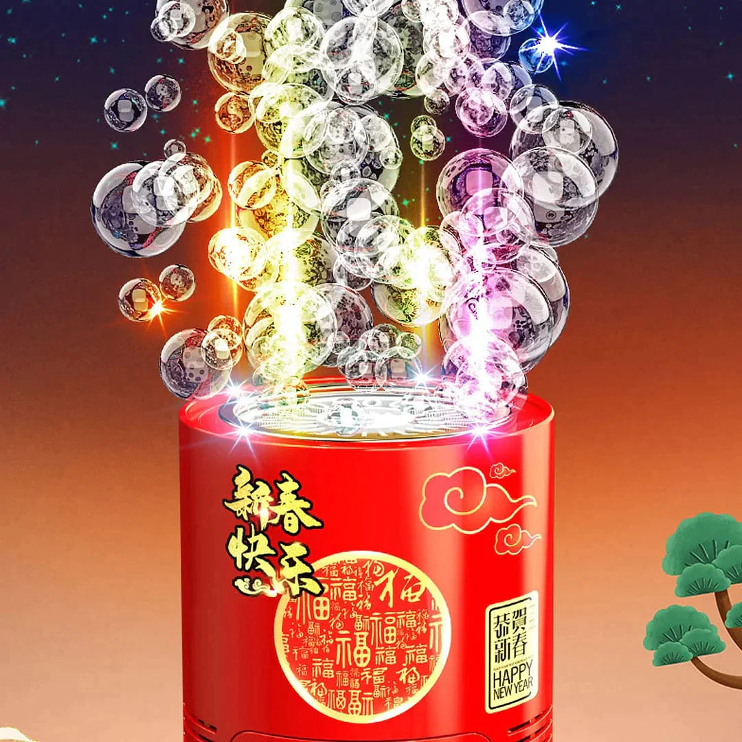 Fireworks Bubble Machin