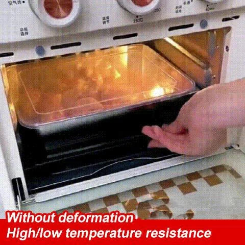 🔥🔥🔥Stainless Steel Square Plate(With Lid)🔥🔥🔥