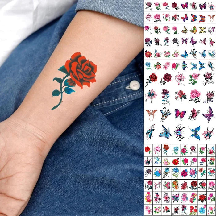 🌺Stylish and creative tattoo stickers 50PCS🦋