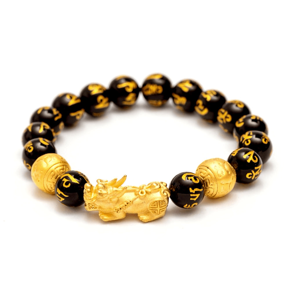 Feng Shui Black Obsidian Bracelet