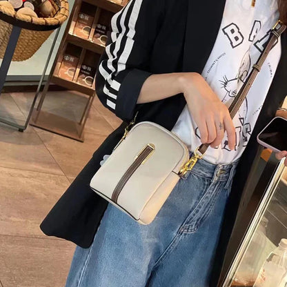 ?? Upgrade your style with our new cell phone case in Lychee Grain Leather! ??Lightweight mini crossbody bag for shoulder with space for phone