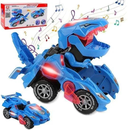 🔥 Special Sale 49% OFF🎁 LED DINOSAUR TRANSFORMATION CAR TOY