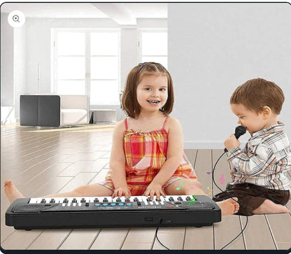 Kids Electronic Piano with Microphone