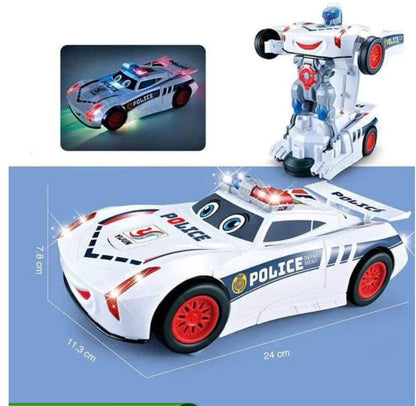 Universal Deformation Police Toy Car