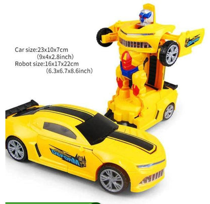 Universal Deformation Police Toy Car