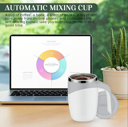 Automatic Magnetic Stirring Coffee Mug