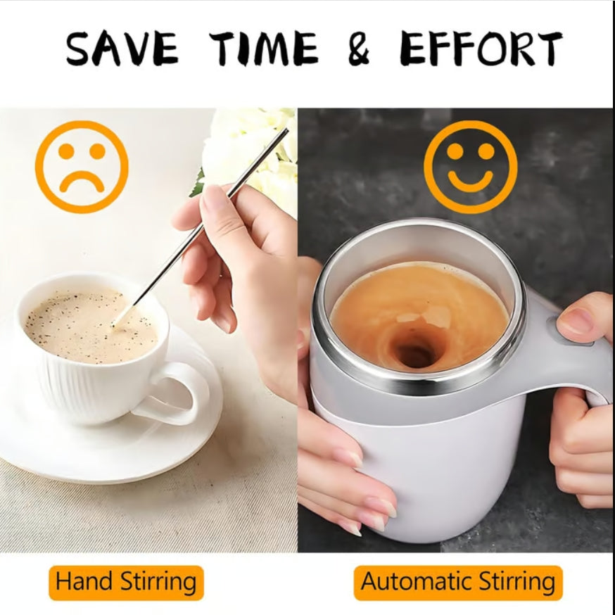 Automatic Magnetic Stirring Coffee Mug