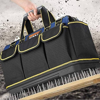 Double Waterproof Fabric Large Tool Bag with Soft Padded