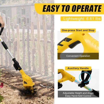 Cordless Tiller Electric Cultivator