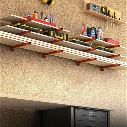 Wall Mounted Steel Storage Rack