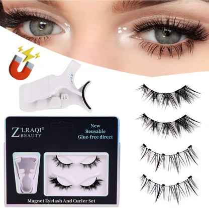 Upgraded reusable waterproof artificial eyelashes