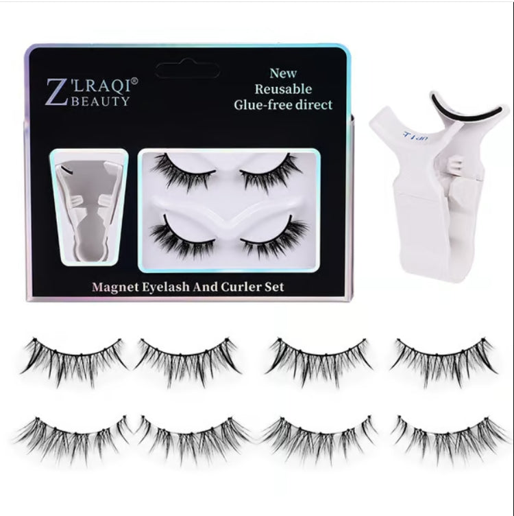 Upgraded reusable waterproof artificial eyelashes