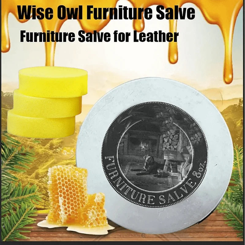 Wise Owl Furniture Salve & sponge wipe