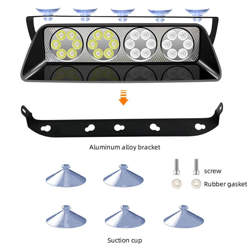 Led Car Strobe Light Automotive Emergency Light