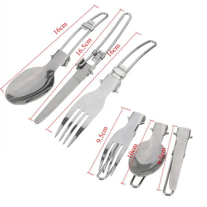 🔥 Camping kitchen and cutlery set