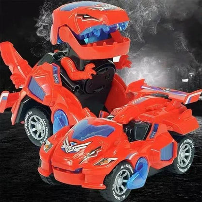 🔥 Special Sale 49% OFF🎁 LED DINOSAUR TRANSFORMATION CAR TOY