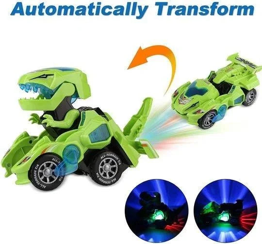 🔥 Special Sale 49% OFF🎁 LED DINOSAUR TRANSFORMATION CAR TOY