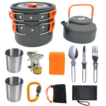 🔥 Camping kitchen and cutlery set