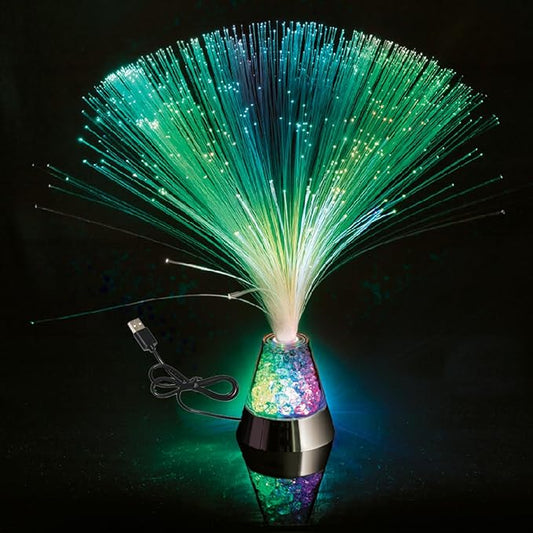 RGB Colorful LED Optic Fiber Night Light