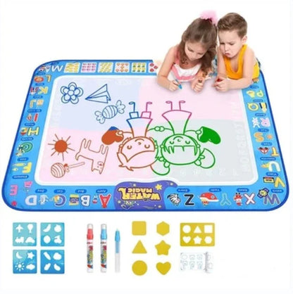 🎁Water Doodle Mat ,Aqua Painting Drawing Mat Mess Free Learning Toy Mat