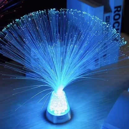 RGB Colorful LED Optic Fiber Night Light