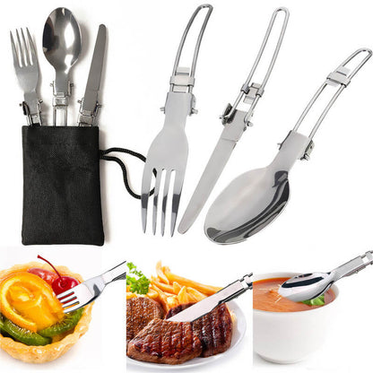 🔥 Camping kitchen and cutlery set